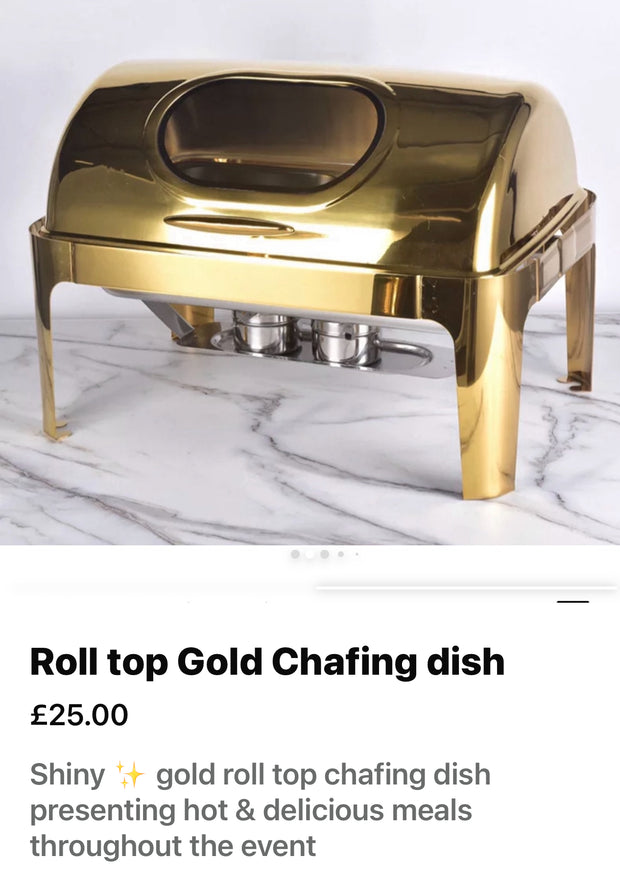 Gold Chafing dishes