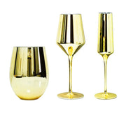 Golden Glassware