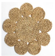 Sunflower rattan mats