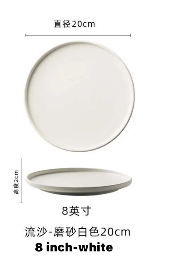 Japanese ceramic plates